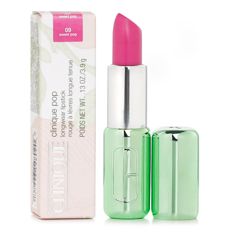 クリニーク  Pop Longwear Lipstick Shine - # 09 Sweet Pop   3.9g/0.13oz
