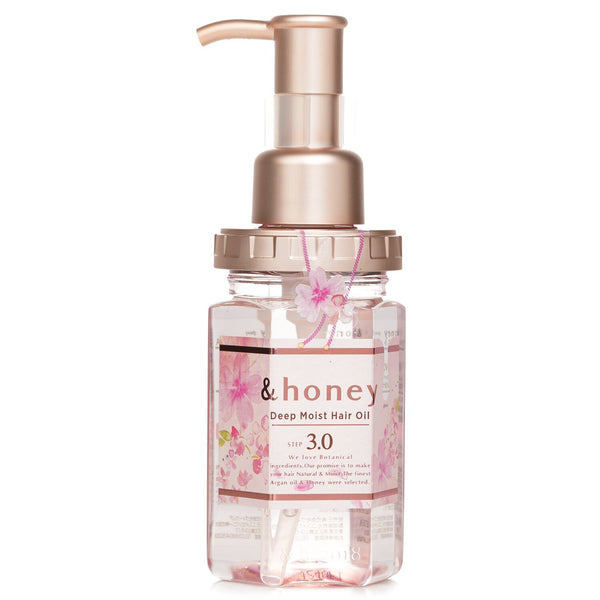 &honey  Honey Deep Moist Sakura Hair Oil   100ml