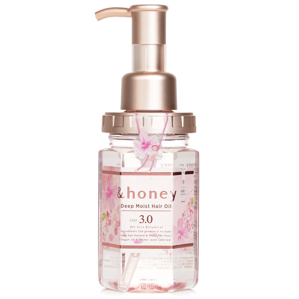 &honey  Honey Deep Moist Sakura Hair Oil   100ml