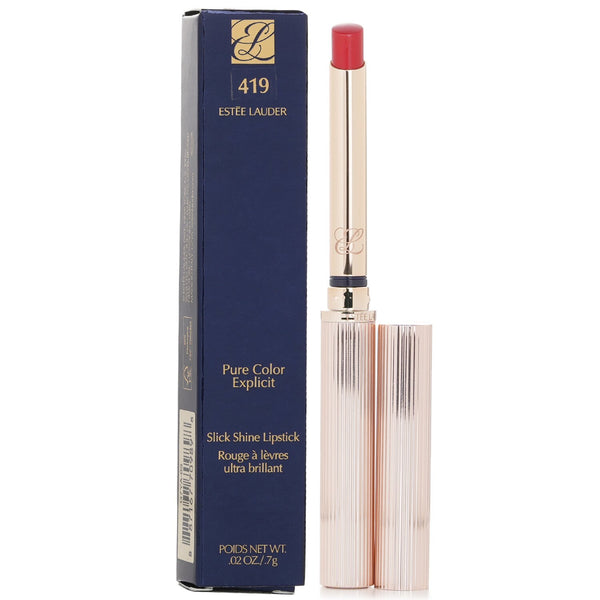 エスティ ローダー  Pure Color Explicit Slick Shine Lipstick - # 419 PlayTime   0.7g