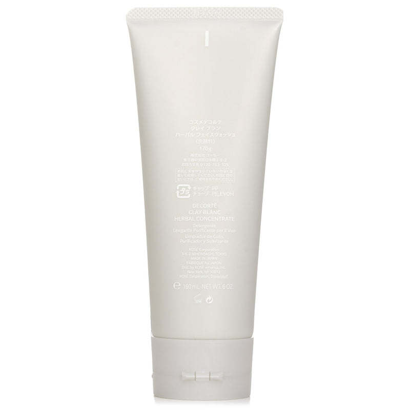 コスメ デコルテ  Clay Blanc Herbal Concentrate Purifying Smoothing Face Wash   160ml