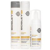 ボスリー  MD BosDefense Color Safe Starter Kit: Nourishing Shampoo 5.1oz+Volumizing Conditioner 5.1oz+Leave In Treatment 3.4oz   3pcs