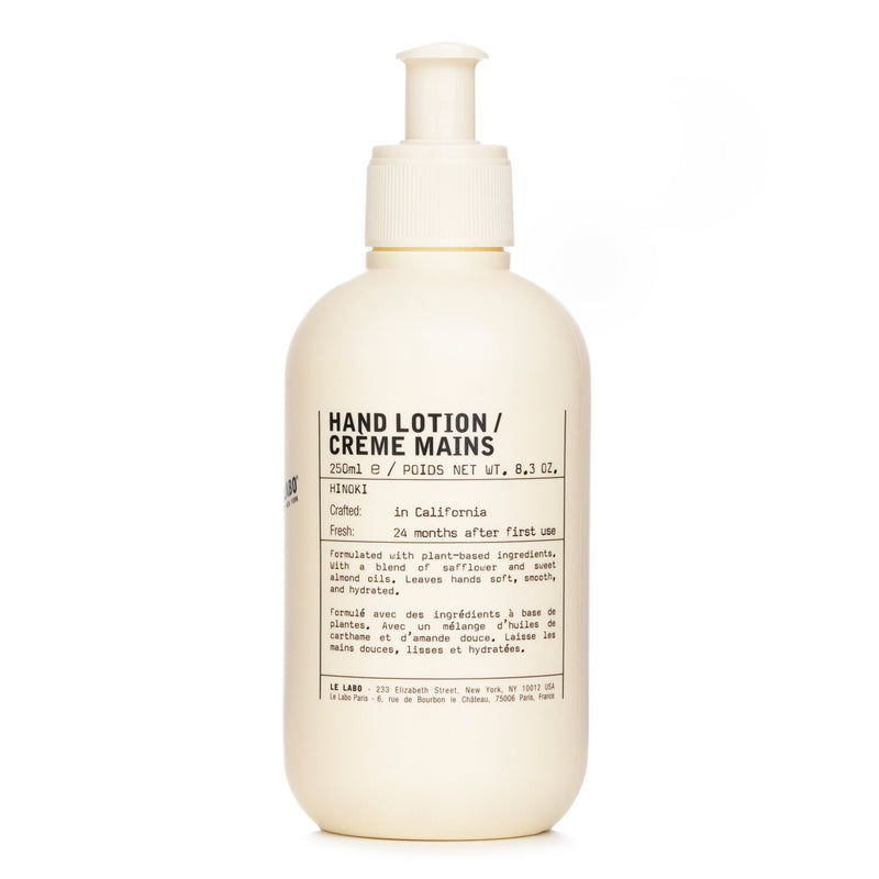 ル ラボ  Hinoki Hand Lotion   250ml