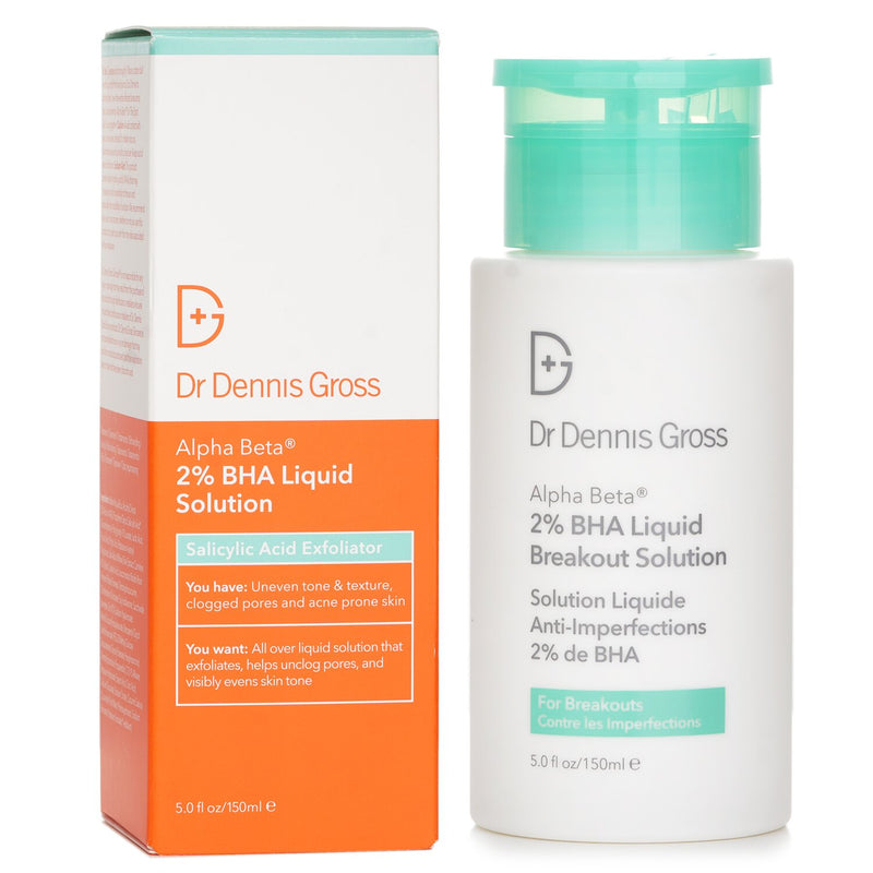 ドクターデニスグロス  Alpha Beta 2% BHA Liquid Solution   150ml/5oz