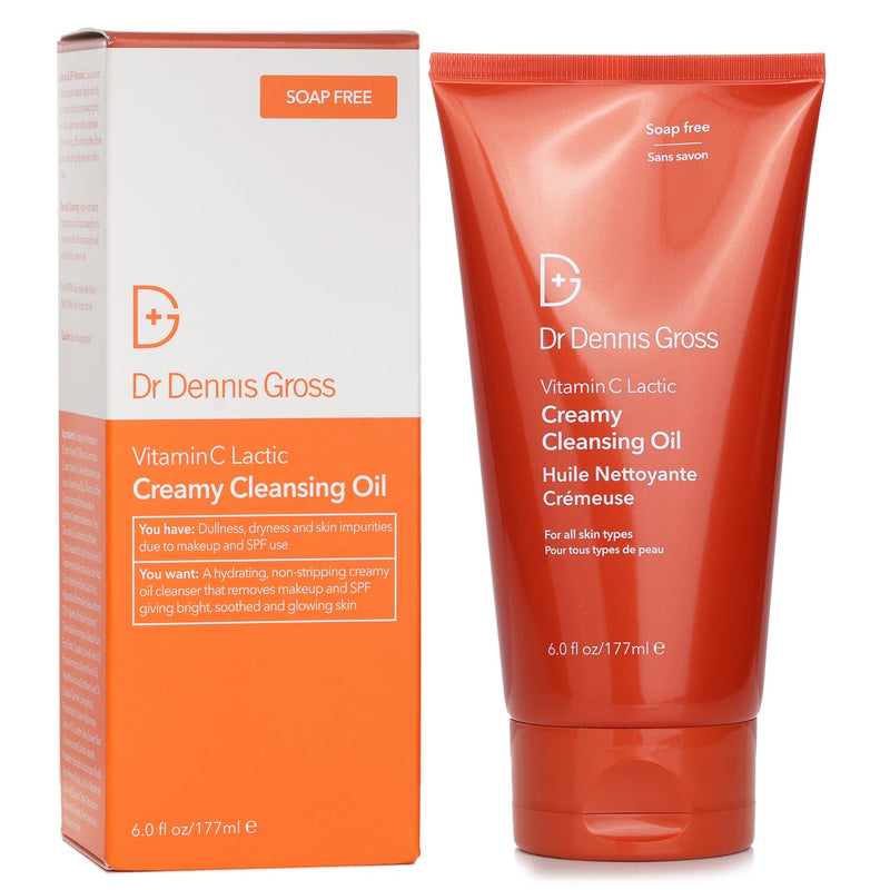 ドクターデニスグロス  Vitamin C Lactic Creamy Cleansing Oil   177ml/6oz