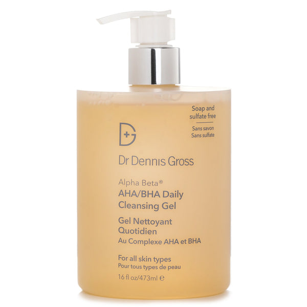 ドクターデニスグロス  Alpha Beta AHA / BHA Daily Cleansing Gel   473ml