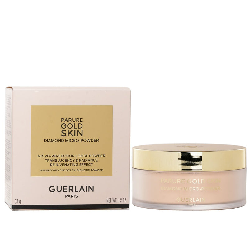 ゲラン  Parure Gold Skin Diamond Micro Powder - #03 Medium   35g