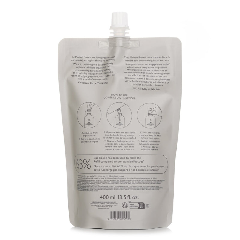 モルトンブラウン  Delicious Rhubarb & Rose Bath & Shower Gel Refill   400ml