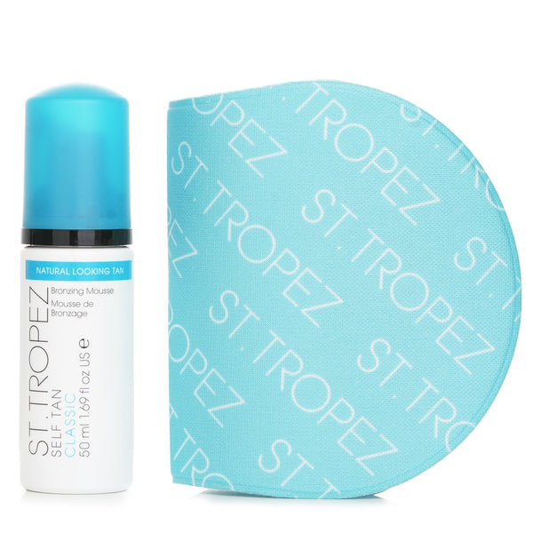サントロペ  Self Tan Classic Mini Kit: Bronzing Mousse 50ml + Application Mitt   2pcs