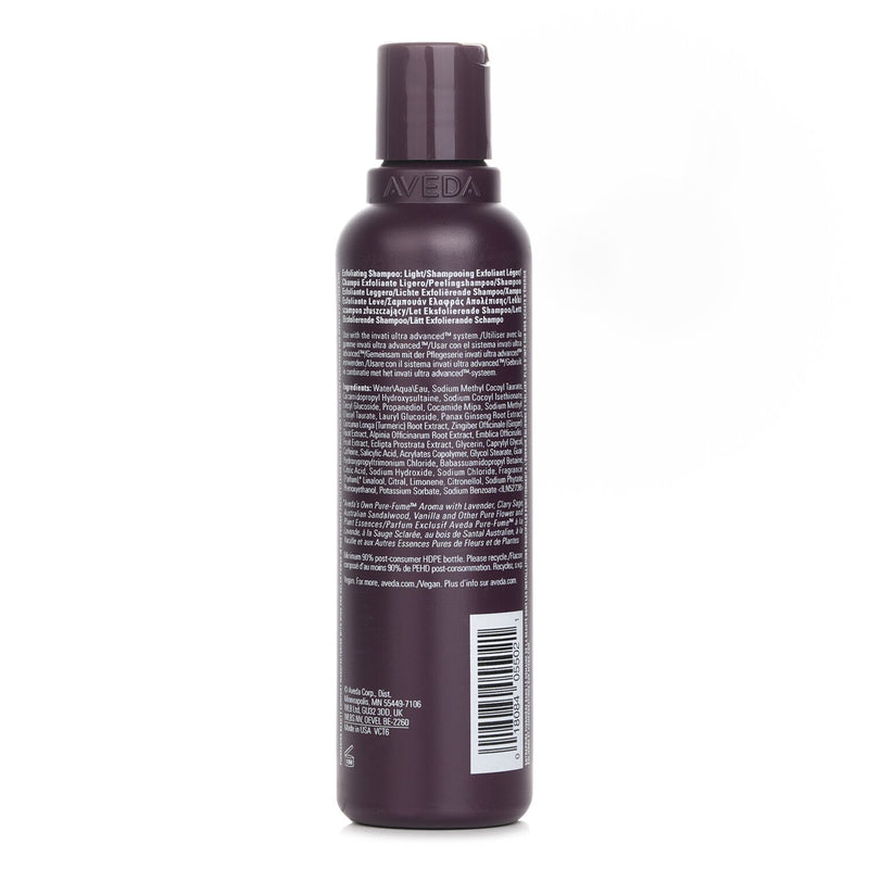 アヴェダ  Invati Ultra Advanced Exfoliating Shampoo Light (For Thinning Hair)   200ml