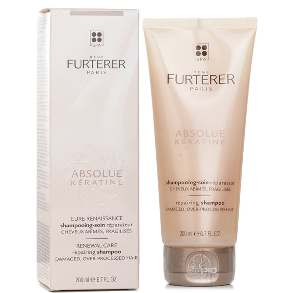 ルネ フルトレール  Absolue Kératine Renewal Care Repairing Shampoo (For Damaged, Over Processed Hair)   200ml