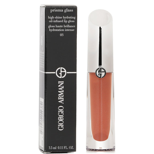 ジョルジオ アルマーニ  Prisma Glass Lip Gross - # 03 Honey Gleam   3.5ml