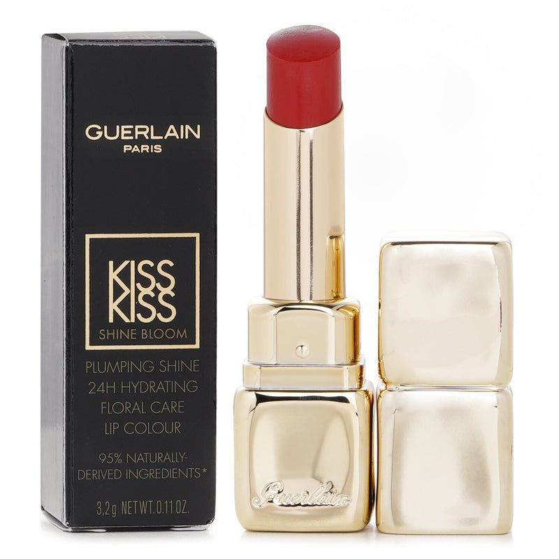 ゲラン  Kisskiss Shine Bloom Lipstick - # 519 Floral Brick   3.2g/0.11oz