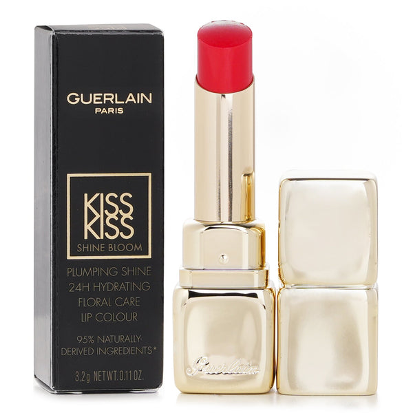 ゲラン  Kisskiss Shine Bloom Lipstick - # 775 Poppy Kiss   3.2g/0.11oz