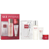 SK-II  Best Seller Trial Kit: Facial Treatment Ess. 75ml+Facial Treatment Cleanser 20g+SKINPOWER Advanced Cream 15g+ F.T Mask 1pcs   4pcs