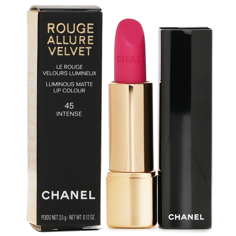 シャネル  Rouge Allure Velvet Luminous Matte Lip Colour - # 45 Intense   3.5g/0.12oz
