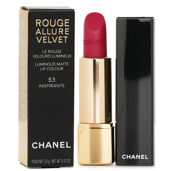 シャネル  Rouge Allure Velvet Luminous Matte Lip Colour - # 53 Inspirante   3.5g/0.12oz