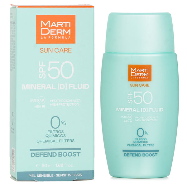 マルティダーム  Sun Care Mineral D Fluid SPF 50   50ml