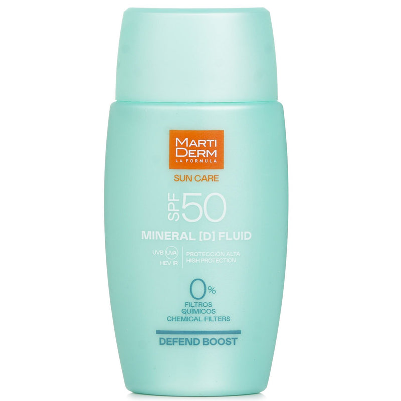 マルティダーム  Sun Care Mineral D Fluid SPF 50   50ml