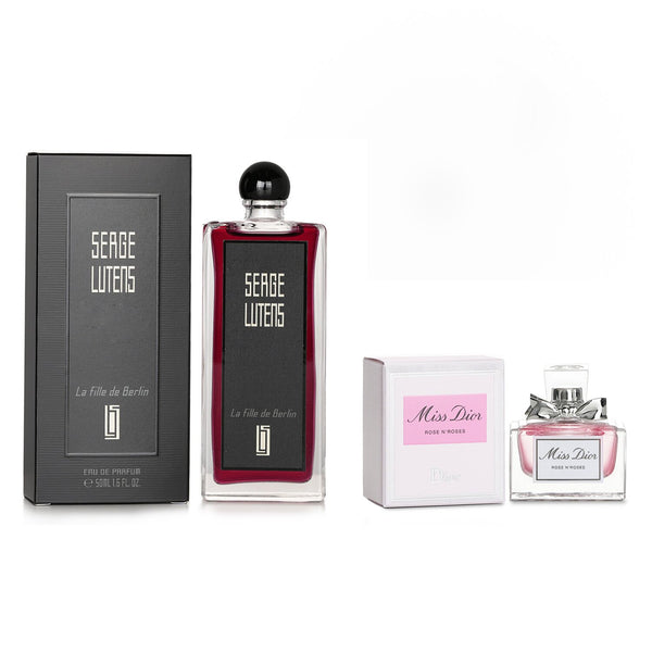 セルジュ　ルタンス  Serge Lutens La Fille De Berlin Eau De Parfum Spray X Christian Dior Miss Dior Rose N'Roses Eau De Toilette   2pcs