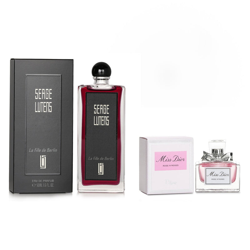 セルジュ　ルタンス  Serge Lutens La Fille De Berlin Eau De Parfum Spray X Christian Dior Miss Dior Rose N'Roses Eau De Toilette   2pcs