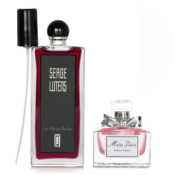 セルジュ　ルタンス  Serge Lutens La Fille De Berlin Eau De Parfum Spray X Christian Dior Miss Dior Rose N'Roses Eau De Toilette   2pcs