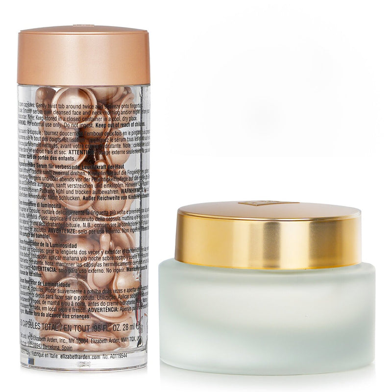 エリザベスアーデン  Elizabeth Arden Ceramide Vitamin C Capsules - Radiance Renewal Serum + Advanced Ceramide Lift and Firm Day Cream SPF 15   2pcs