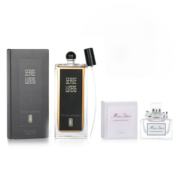 セルジュ　ルタンス  Serge Lutens Nuit De Cellophane Eau De Parfum Spray X Christian Dior Miss Dior Blooming Bouquet Eau De Toilette Spray   2pcs