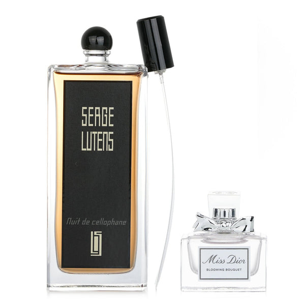 セルジュ　ルタンス  Serge Lutens Nuit De Cellophane Eau De Parfum Spray X Christian Dior Miss Dior Blooming Bouquet Eau De Toilette Spray   2pcs