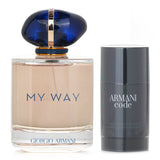 ジョルジオ アルマーニ  Giorgio Armani My Way Eau De Parfum Spray + Armani Code Deo Stick   2pcs