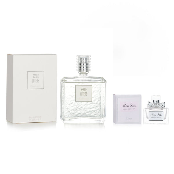 セルジュ　ルタンス  Serge Lutens Les Eaux De Politesse L'Eau D'Armoise Eau De Parfum Spray X Christian Dior Miss Dior Blooming Bouquet Eau De Toilette Spray   2pcs