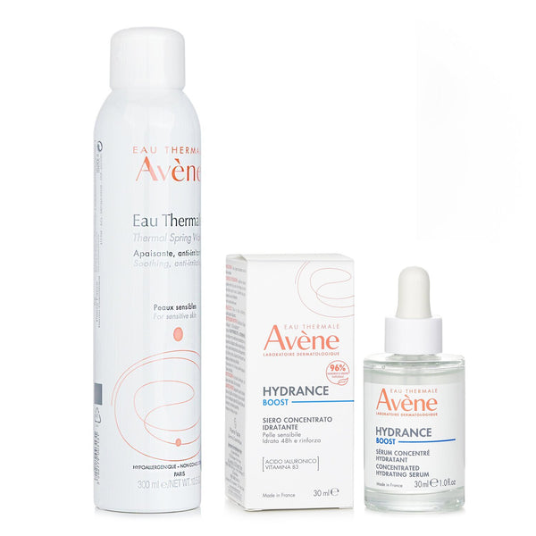アベンヌ  Avene (Aerosol) Eau Thermale Water Spray + Hydrance Boost Concentrated Hydrating Serum   2pcs