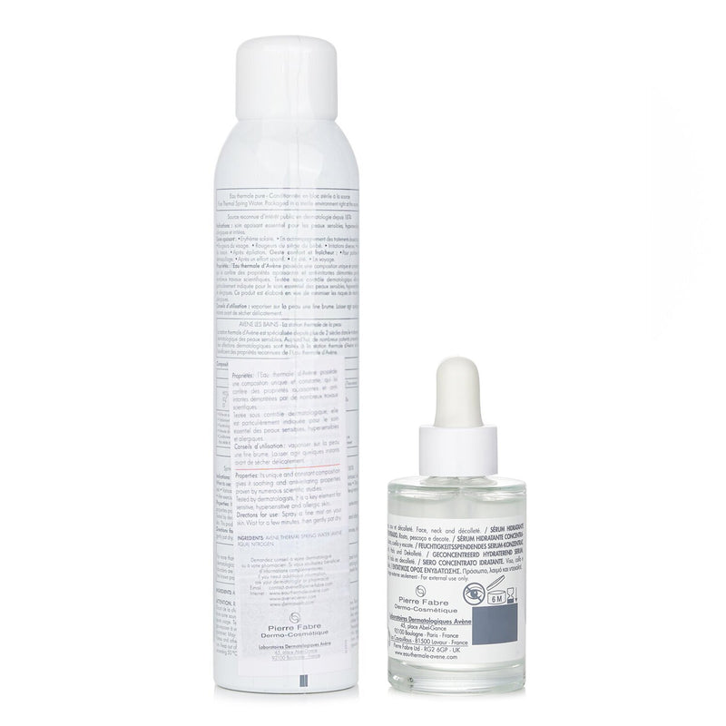 アベンヌ  Avene (Aerosol) Eau Thermale Water Spray + Hydrance Boost Concentrated Hydrating Serum   2pcs