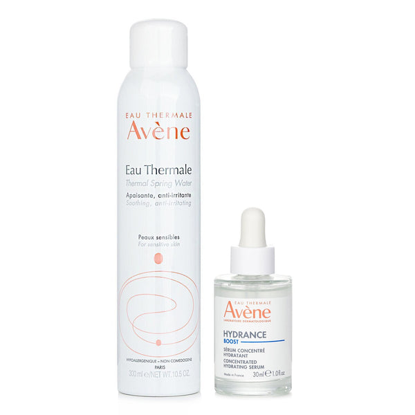 アベンヌ  Avene (Aerosol) Eau Thermale Water Spray + Hydrance Boost Concentrated Hydrating Serum   2pcs