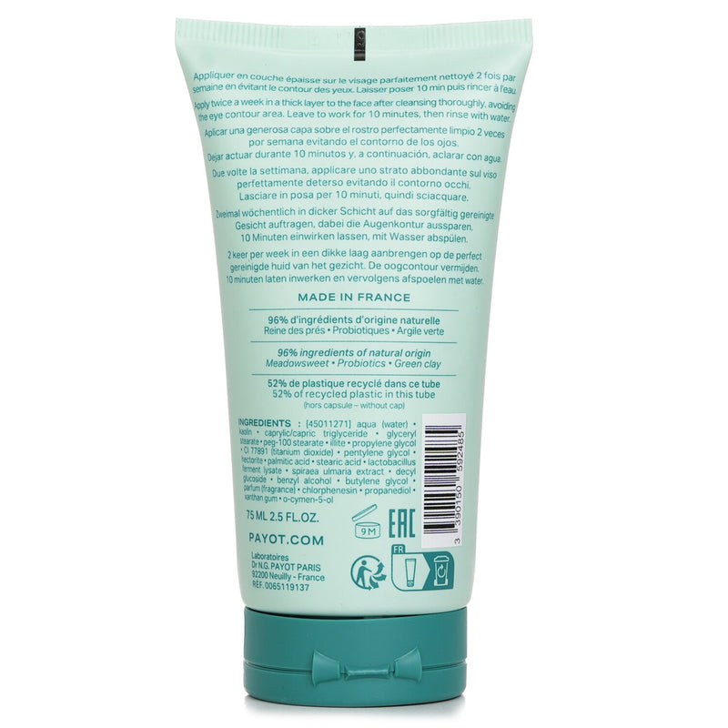 パイヨ  Pate Grise Rebalancing Purifying Mask   75ml/2.5oz