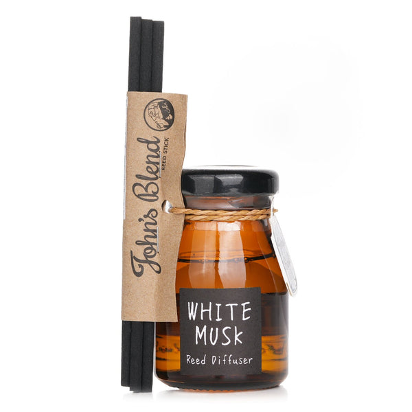 John's Blend  Mini Reed Diffuser - White Musk   50ml