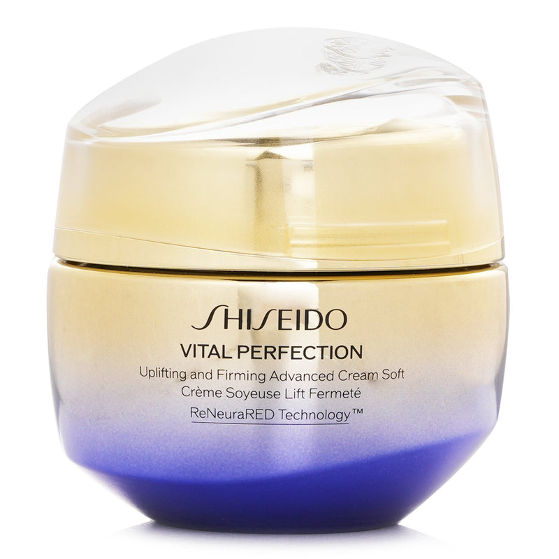 資生堂  Vital Perfection Uplifting And Firming Advanced Cream Soft   50ml