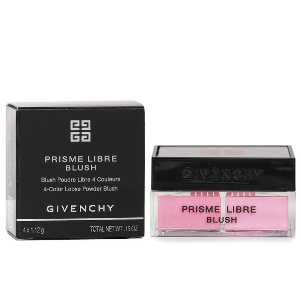 ジバンシィ  Prisme Libre Blush 4 Color Loose Powder Blush - # 5 Popeline Violine   4x1.12g/0.15oz