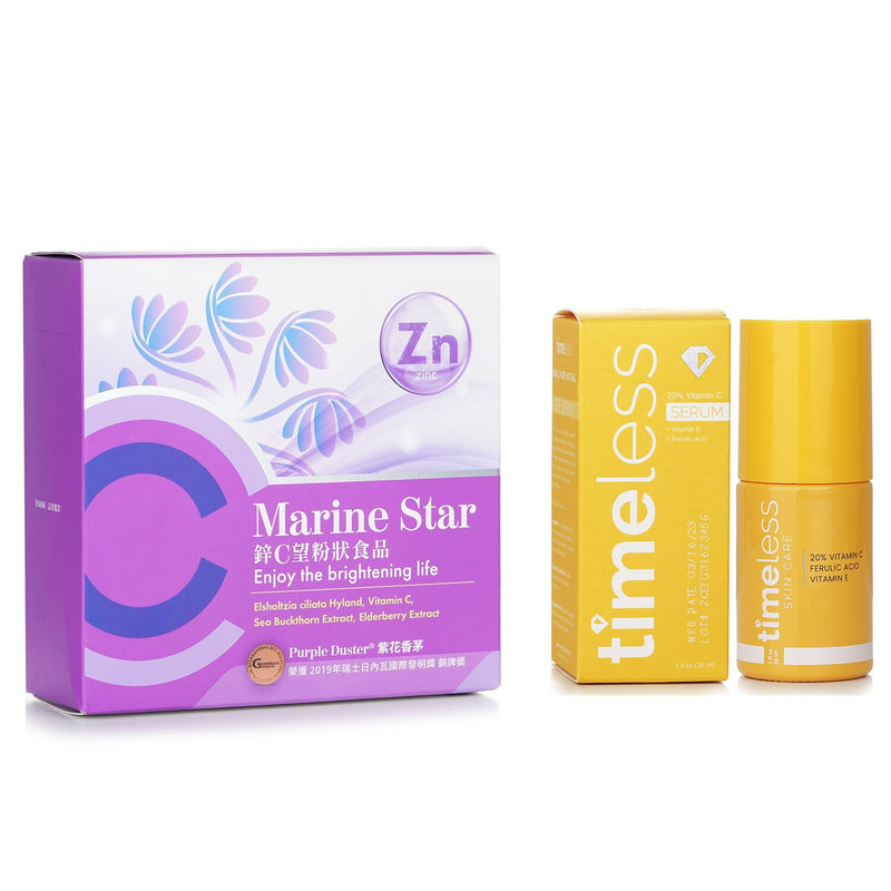 タイムレススキンケア  【ECKARE Marine Star Recharging Set】Immunity Enhancement. Skin Nourishment. Antioxidant Care.   2pcs