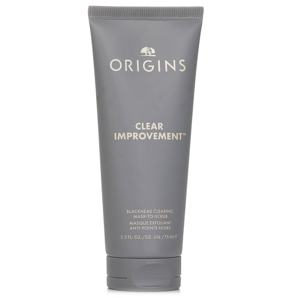 オリジンズ  Clear Improvement Blackhead Clearing Mask To Scrub   75ml/2.5oz