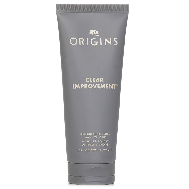オリジンズ  Clear Improvement Blackhead Clearing Mask To Scrub   75ml/2.5oz