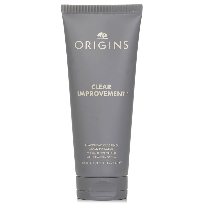 オリジンズ  Clear Improvement Blackhead Clearing Mask To Scrub   75ml/2.5oz