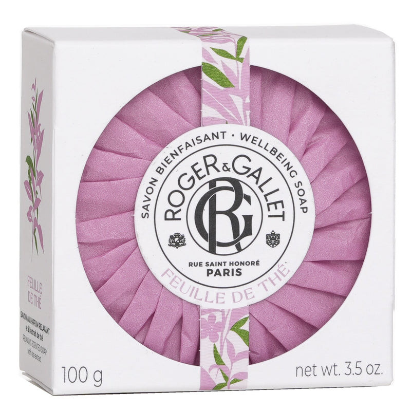 ロジェガレ  Feuille De The Wellbeing Soap   100g