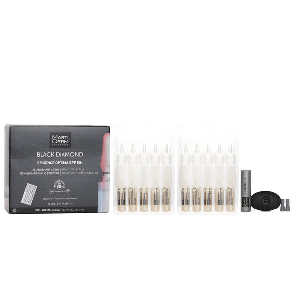 マルティダーム  Black Diamond Epigence Optima SPF 50+ (For Normal/ Dry Skin)   10 Ampoulesx2ml