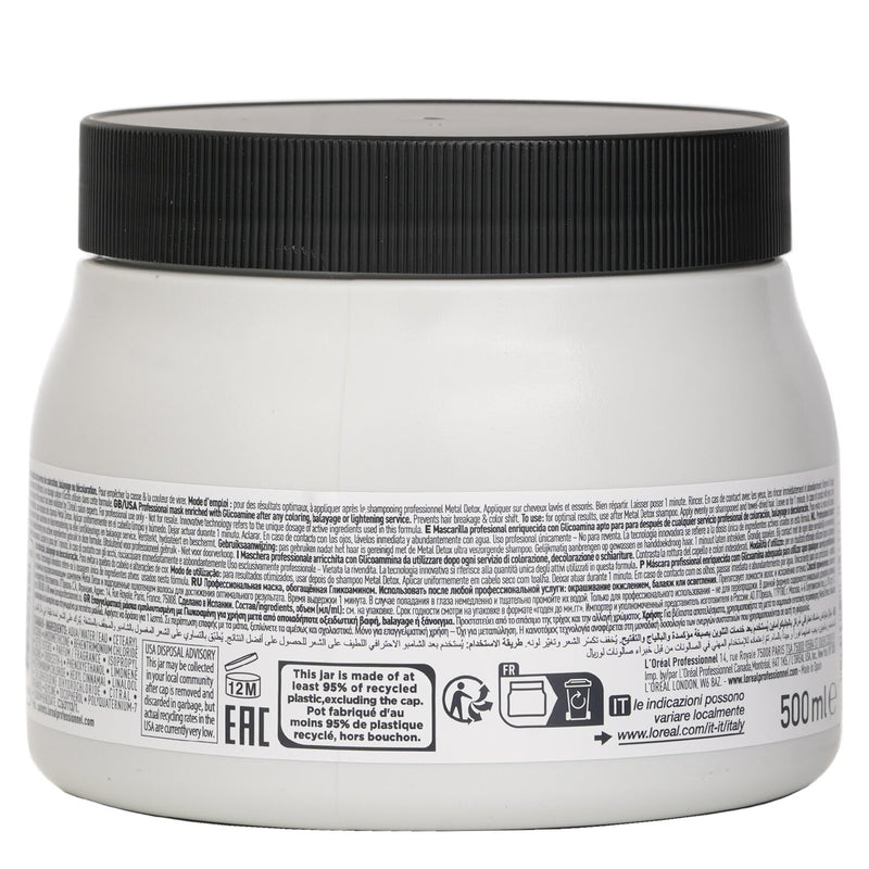 ロレアル  Serie Expert Metal Detox Glicoamine + Ionene Professional Mask   500ml