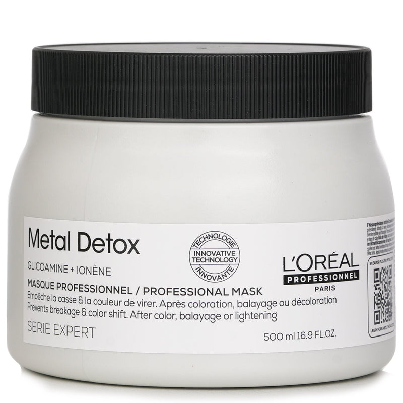 ロレアル  Serie Expert Metal Detox Glicoamine + Ionene Professional Mask   500ml