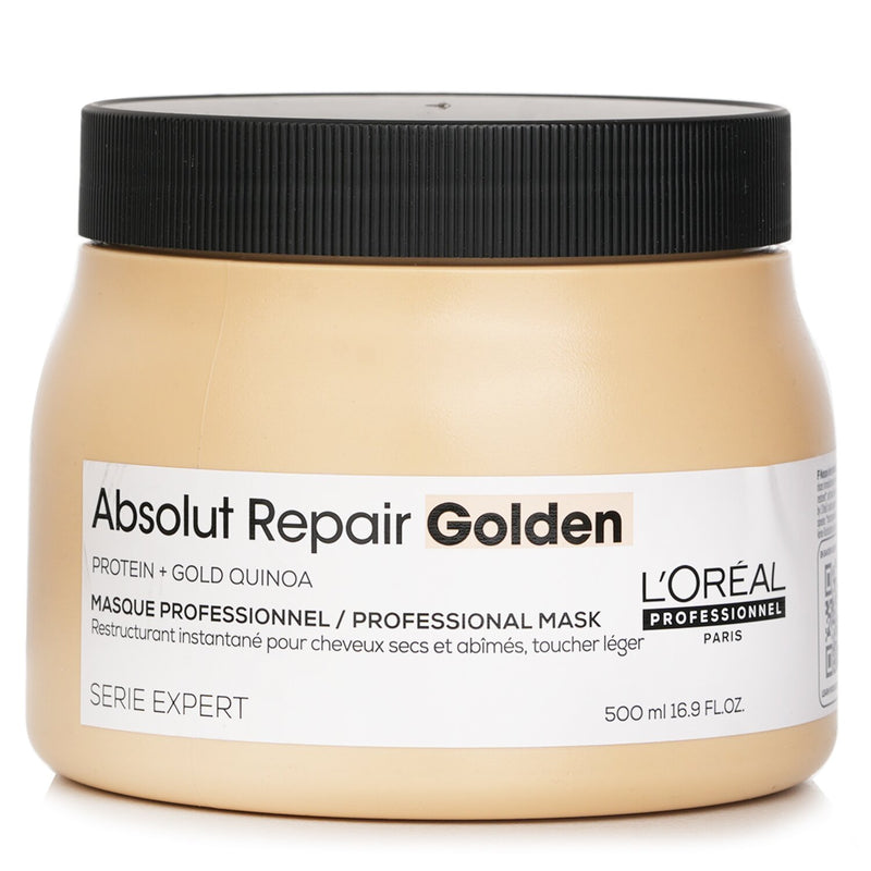ロレアル  Serie Expert Absolute Repair Golden Protein + Gold Quinoa Professional Mask   500ml