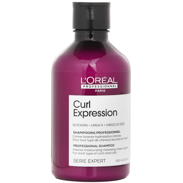 ロレアル  Serie Expert Curl Expression Glycerin + Urea H + Hibiscus Seed Professional Shampoo   300ml