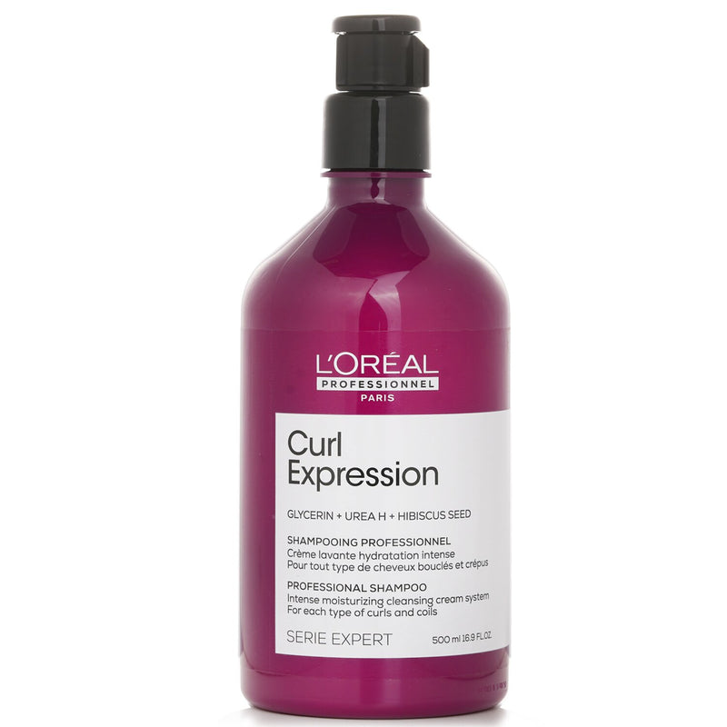 ロレアル  Serie Expert Curl Expression Glycerin + Urea H + Hibiscus Seed Professional Shampoo   500ml