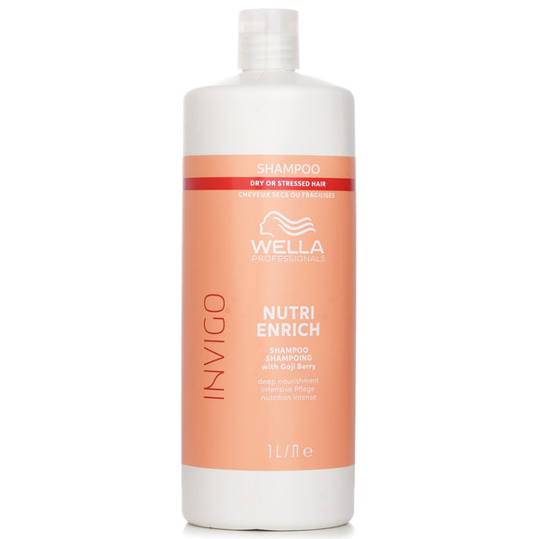 ウエラ  Invigo Nutri Enrich Shampoo With Goji Berry Dry Or Stressed Hair   1000ml